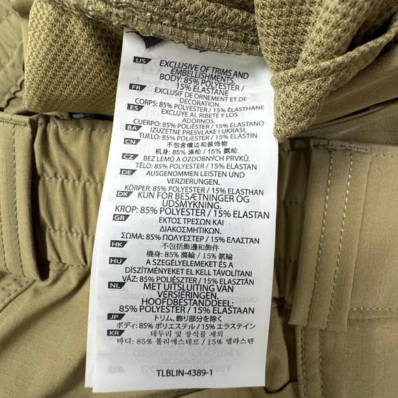 5.11 Tactical Women's Azurite Pants Covert Green Size 16 New with Flaw Cargo - Picture 9 of 14